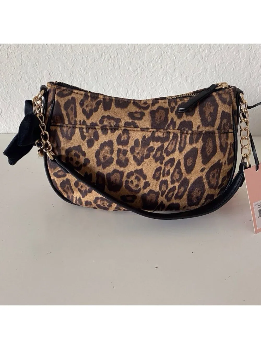 Juicy Couture Sugar & Spic Animal Print Shoulder Bag Kiss Lock Coin Purse NEW